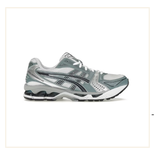 ASICS Gel-Kayano 14 Bianco Grigio fiordo