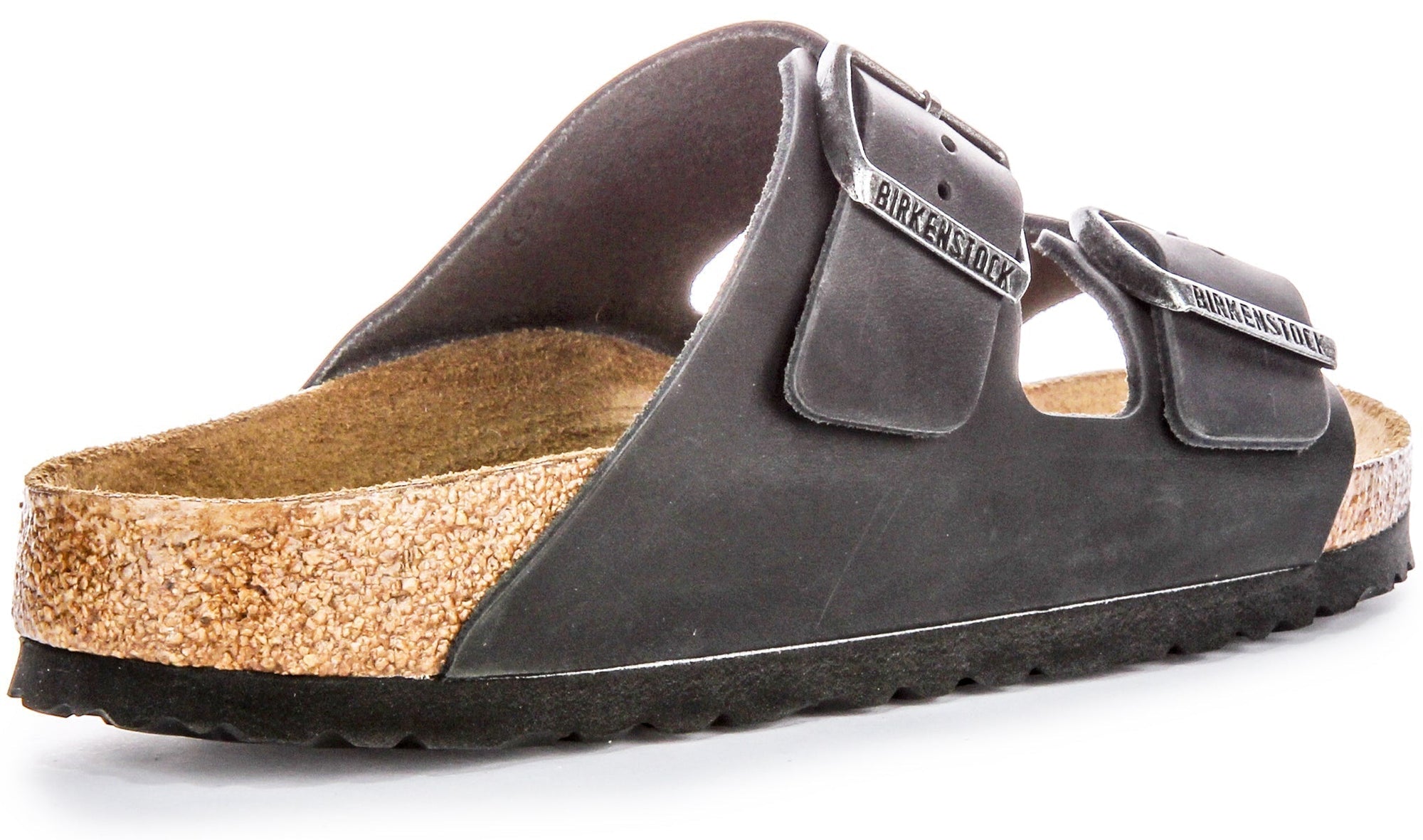 Sandali Birkenstock Arizona | Pelle autentica nera da donna
