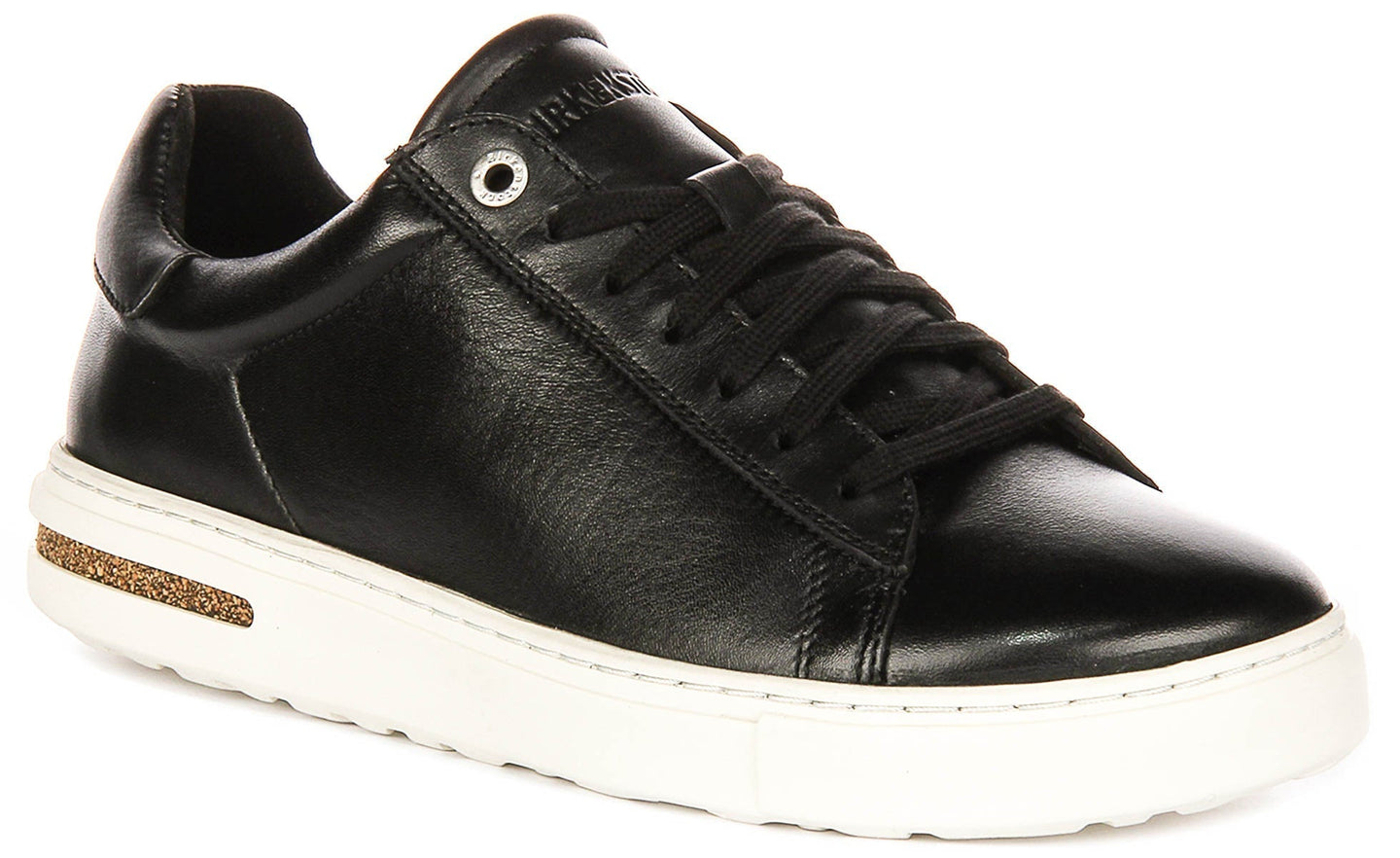 Zapatillas Birkenstock Bend Low | cuero genuino negro para hombres y mujeres - horma regular
