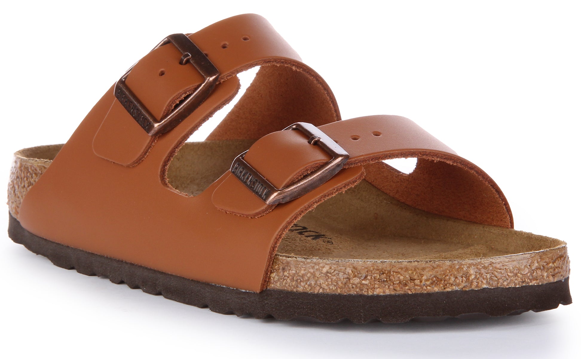 Sandali Birkenstock Arizona | Vera pelle marrone da uomo e donna