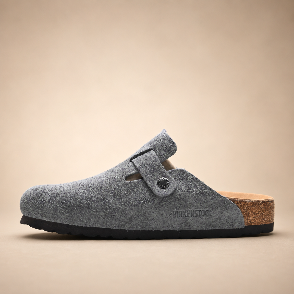 Sabots en daim Birkenstock Boston pour femmes