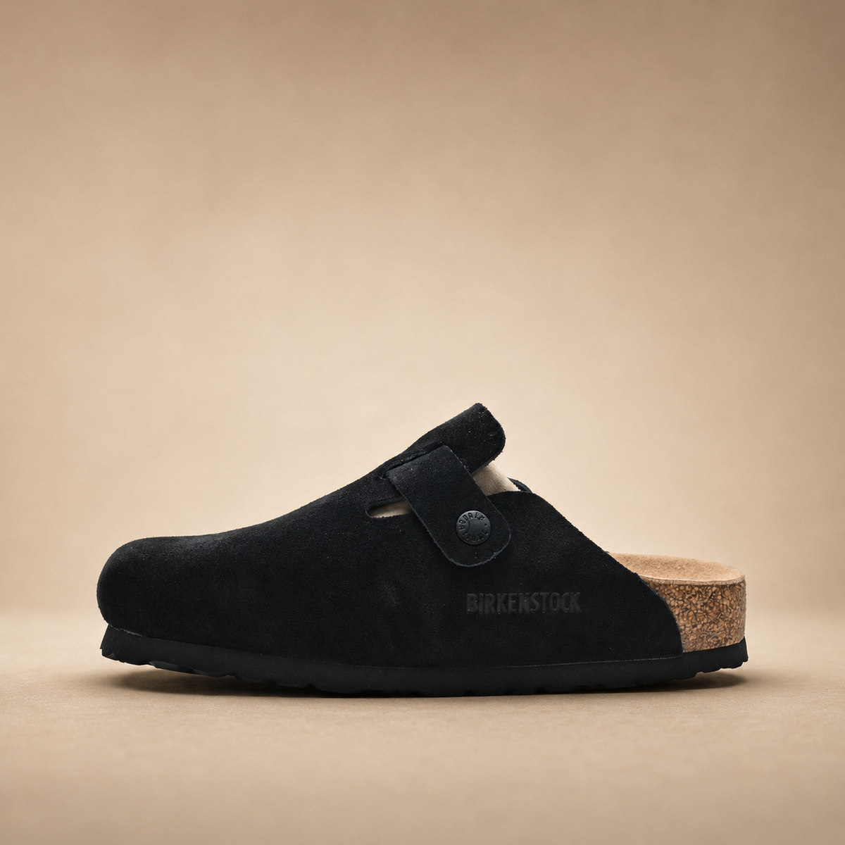 Sabots en daim Birkenstock Boston pour femmes