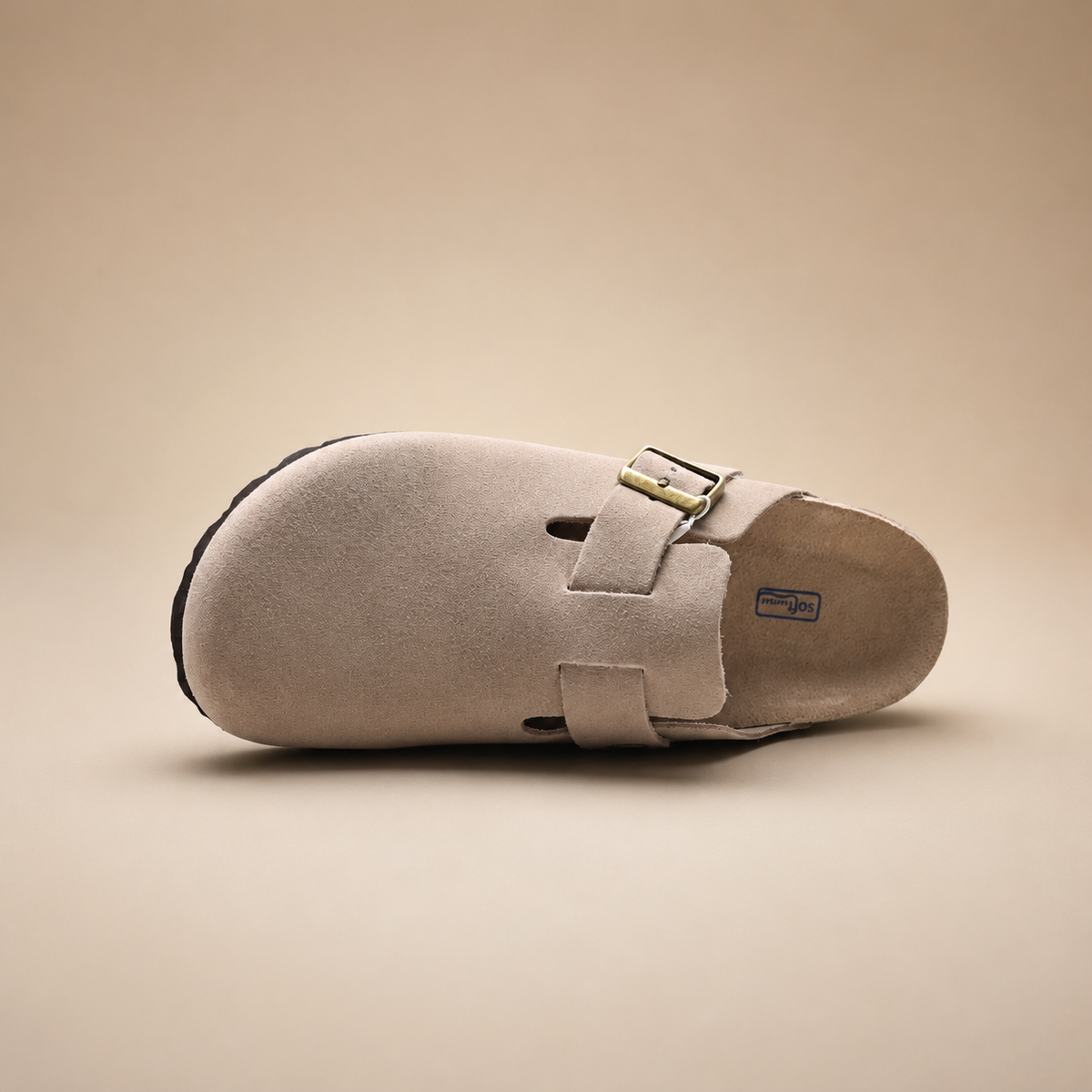 Sabots en daim Birkenstock Boston pour femmes