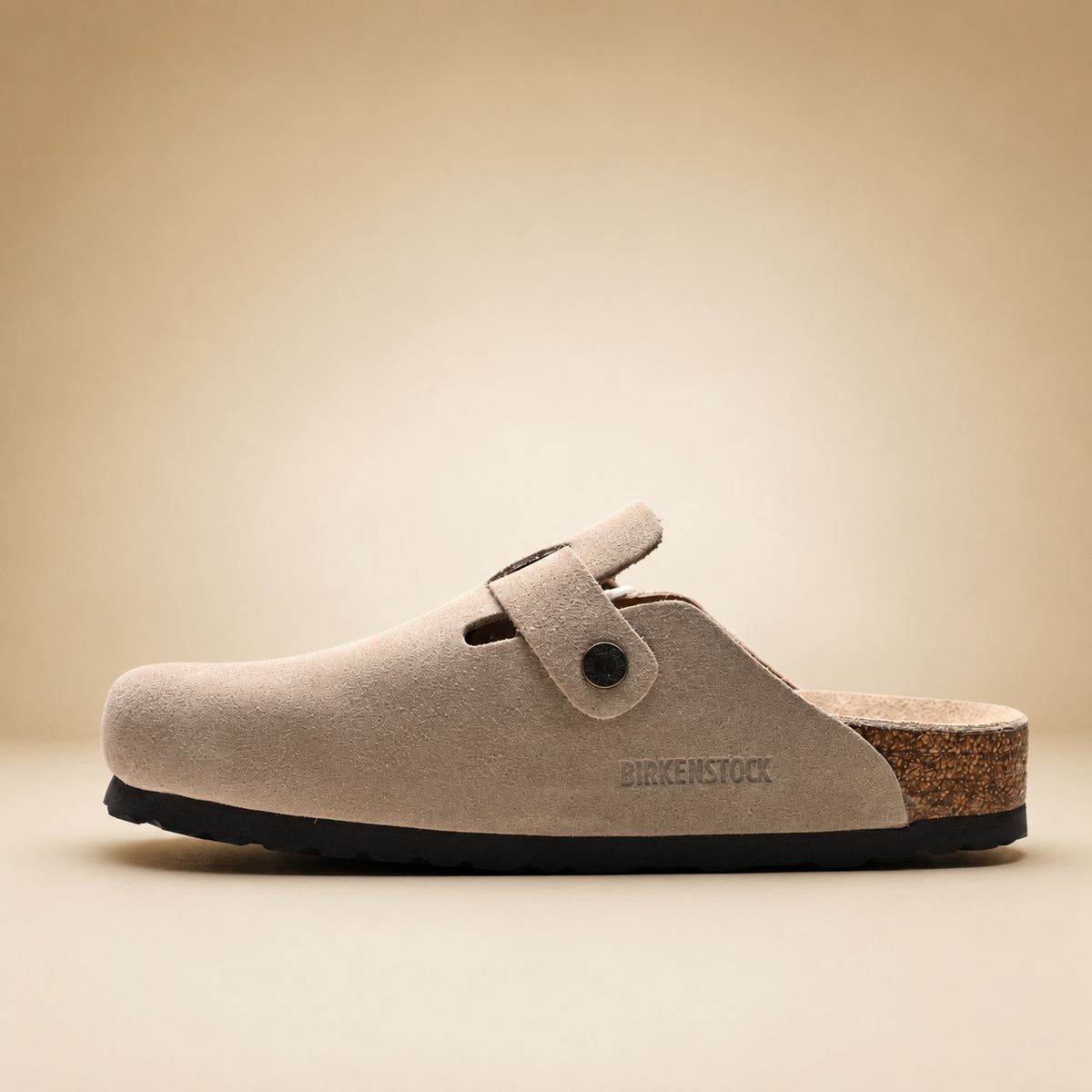 Sabots en daim Birkenstock Boston pour femmes