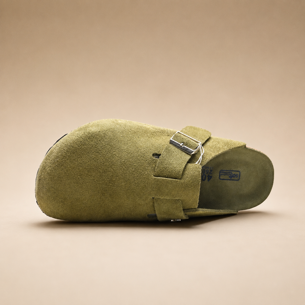 Sabots en daim Birkenstock Boston pour femmes