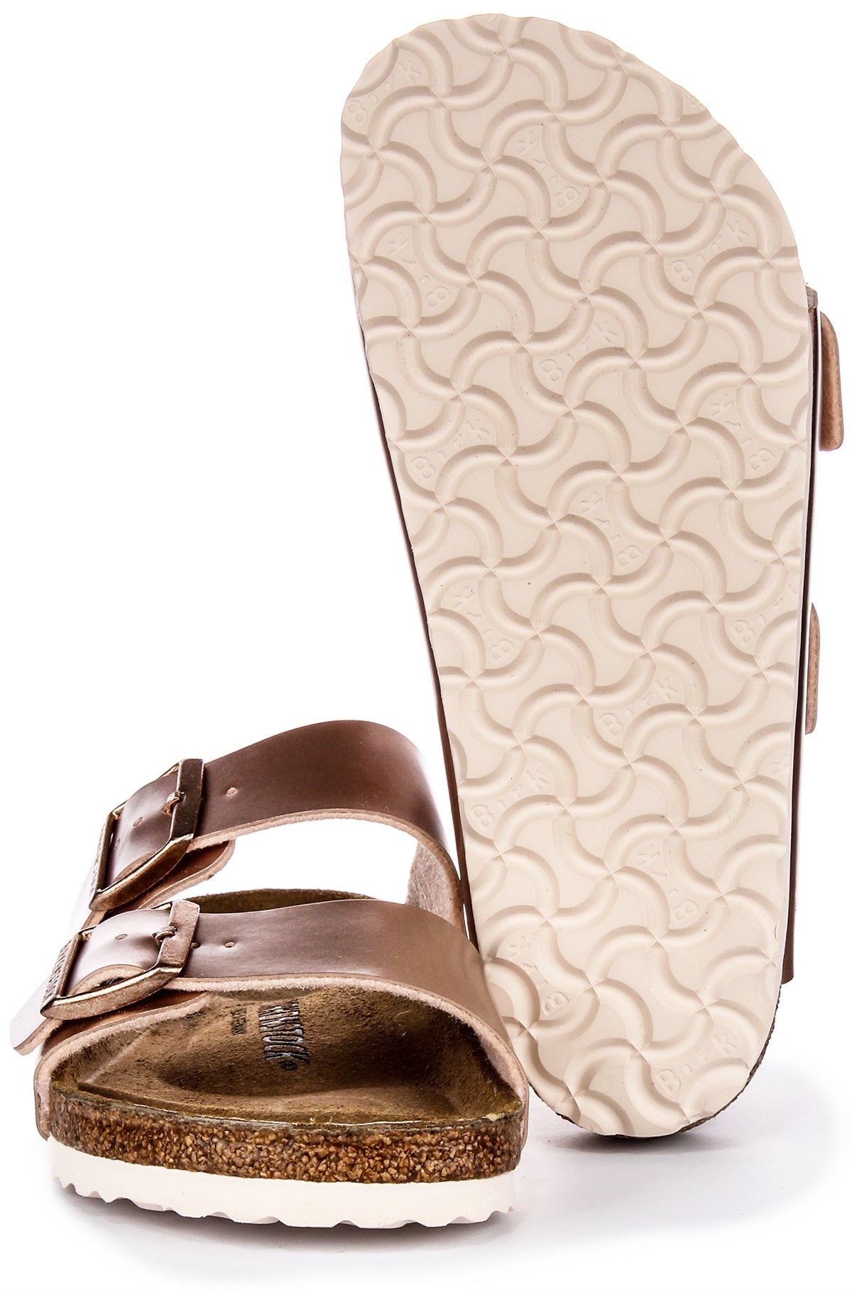 Sandali Birkenstock Arizona | Birko-Flor color rame da bambino - Calzata regolare