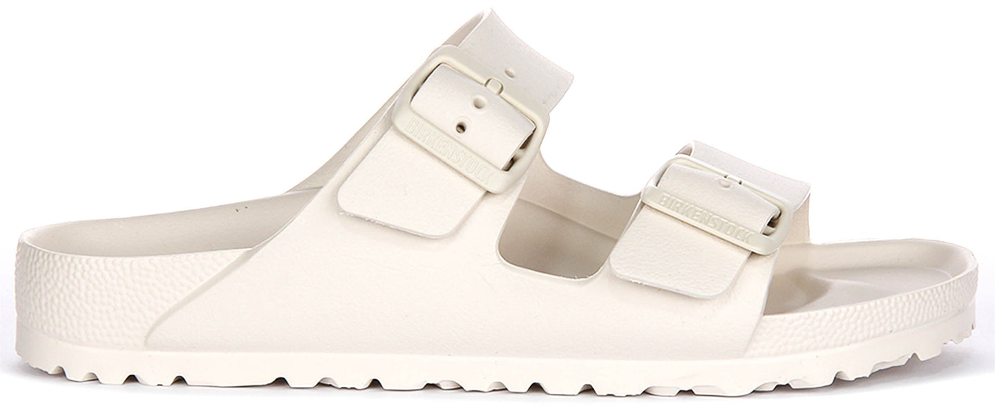 Sandales Birkenstock Arizona | EVA blanc cassé pour hommes et femmes - largeur étroite