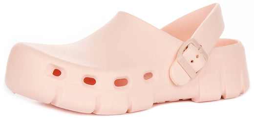 Birkenstock Birki Flow sabots | EVA rose pour femmes - coupe standard