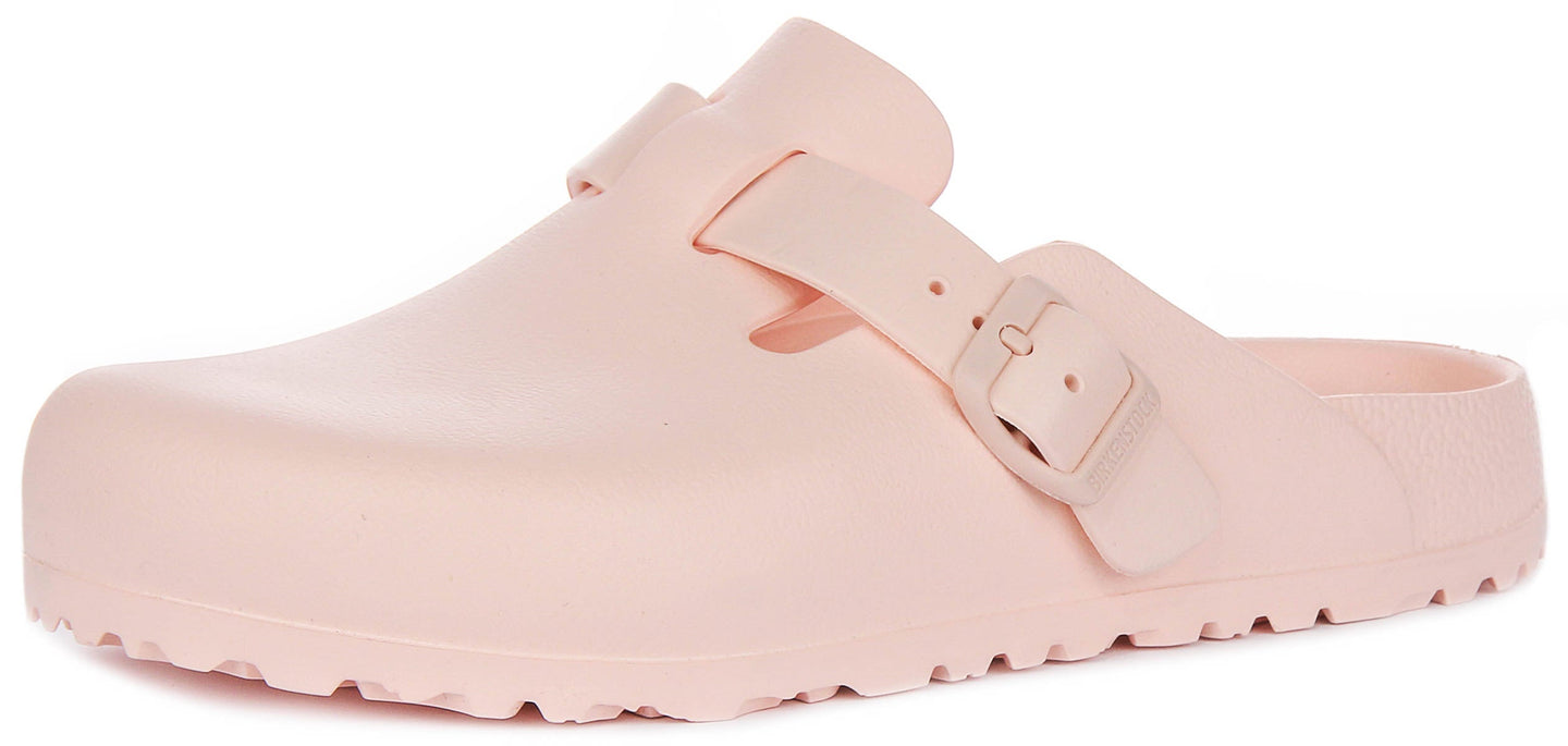 Birkenstock Boston zoccoli | EVA rosa da uomo e donna - Calzata stretta