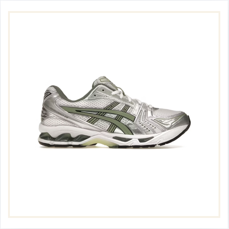 ASICS Gel-Kayano 14 Argento puro Grigio ardesia Verde salvia