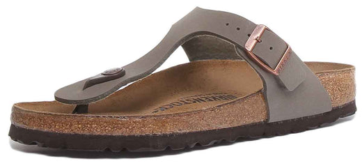 Birkenstock Gizeh-sandaler | Stenfärgad Birko-Flor för kvinnor
