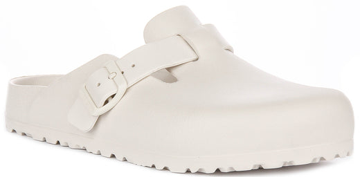 Birkenstock Boston sabots | EVA couleur pierre pour hommes et femmes - coupe étroite