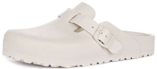 Birkenstock Boston sabots | EVA couleur pierre pour hommes et femmes - coupe étroite