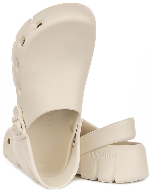 Birkenstock Birki Flow zoccoli | EVA color pietra da uomo e donna - Calzata regolare