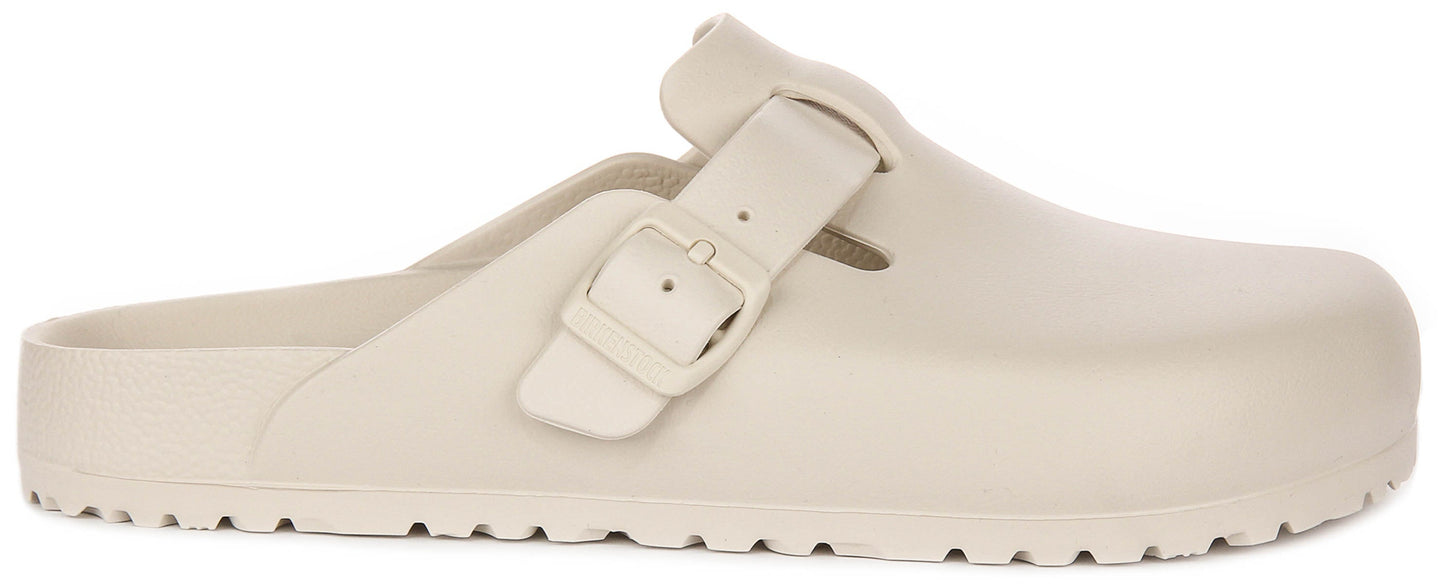 Birkenstock Boston sabots | EVA couleur pierre pour hommes - coupe standard