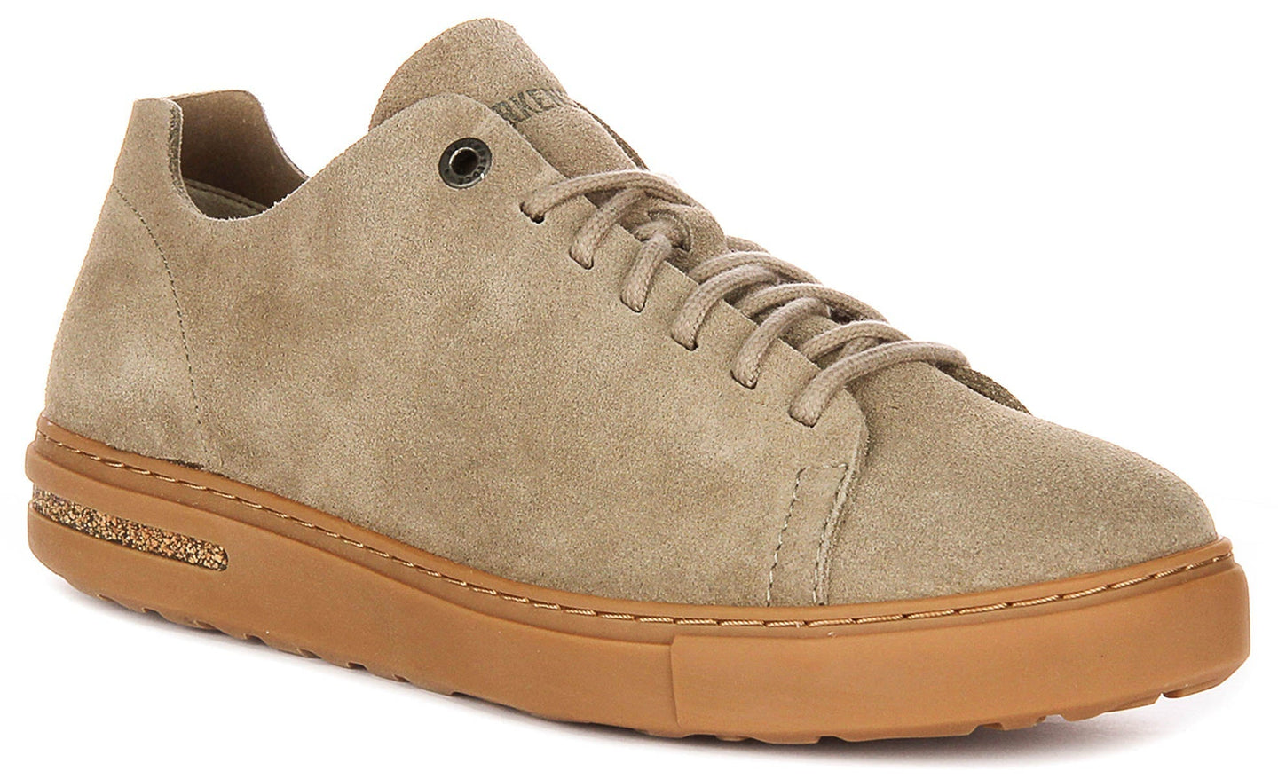 Zapatillas Birkenstock Bend Low | cuero de ante color topo para hombres y mujeres