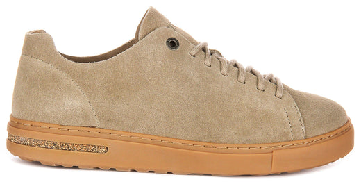 Zapatillas Birkenstock Bend Low | cuero de ante color topo para hombres y mujeres