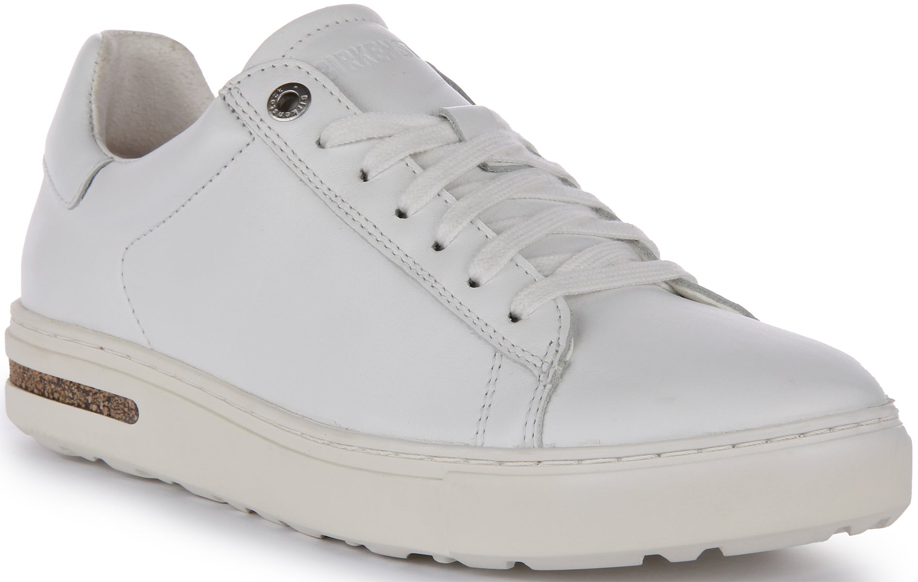 Baskets Birkenstock Bend Low | matière synthétique blanche emblématique de Birkenstock pour hommes et femmes - largeur normale