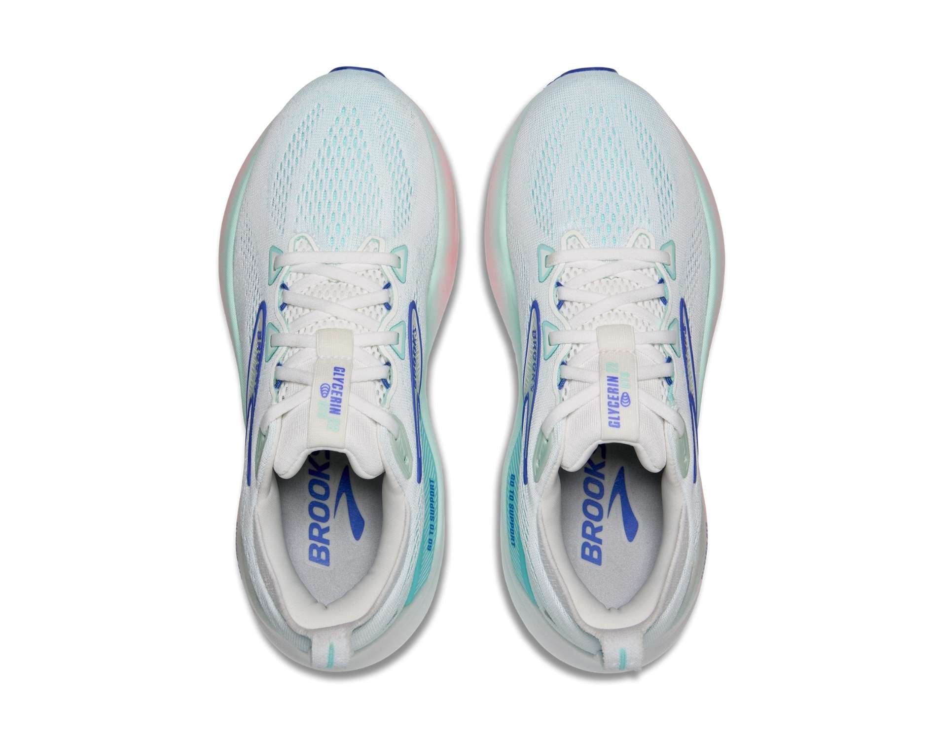 Chaussures de course larges pour femme Brooks Glycerin GTS 22