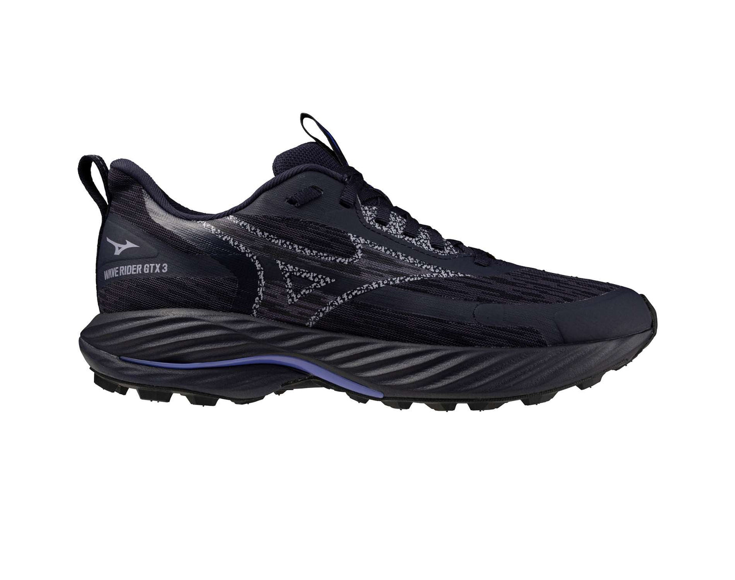 Zapatillas de trail running Mizuno Wave Rider GTX 3 para mujer, horma ancha