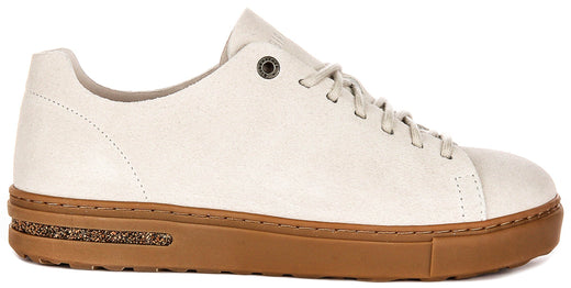 Sneakers Birkenstock Bend Low | Pelle scamosciata grigia per uomo e donna - Vestibilità regolare