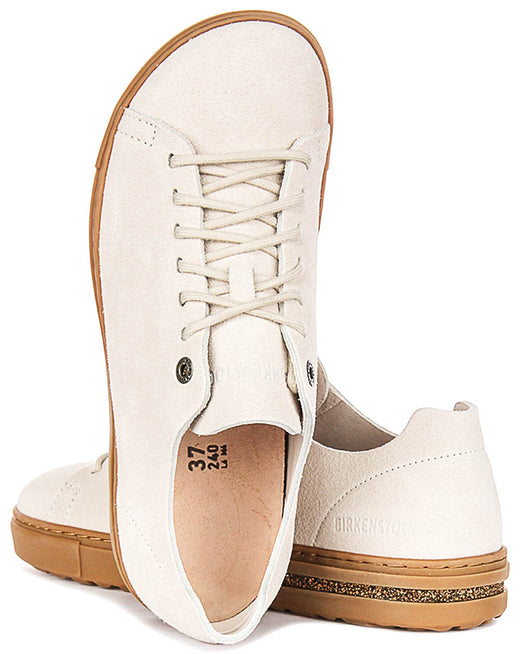 Sneakers Birkenstock Bend Low | Pelle scamosciata grigia per uomo e donna - Vestibilità regolare