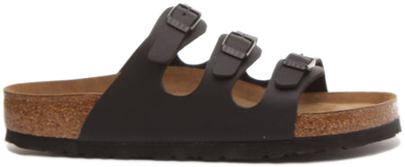 Sandalias Birkenstock Florida | Birko-Flor negras para mujer
