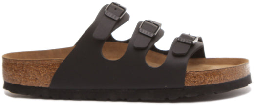 Sandalias Birkenstock Florida | Birko-Flor negras para mujer