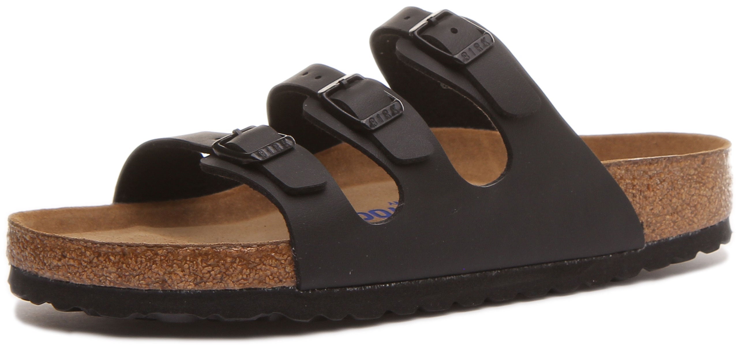 Sandalias Birkenstock Florida | Birko-Flor negras para mujer