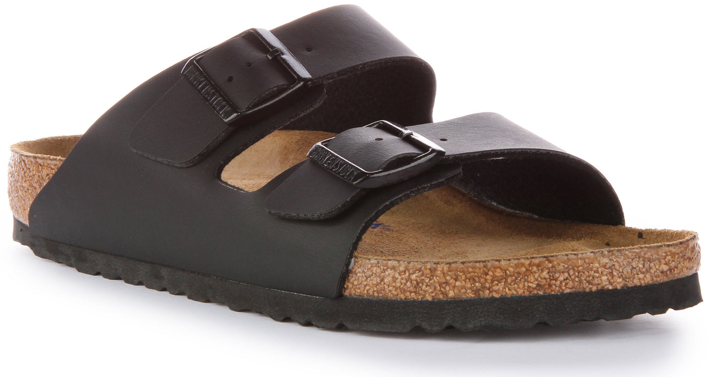 Sandalias Birkenstock Arizona | Birko-Flor negro para hombre y mujer