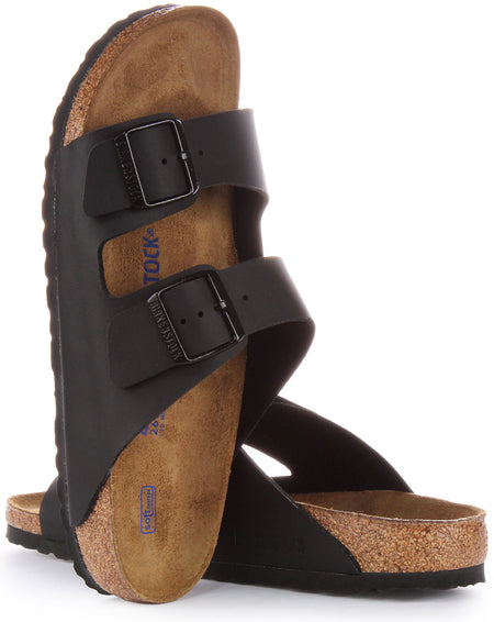 Sandalias Birkenstock Arizona | Birko-Flor negro para hombre y mujer