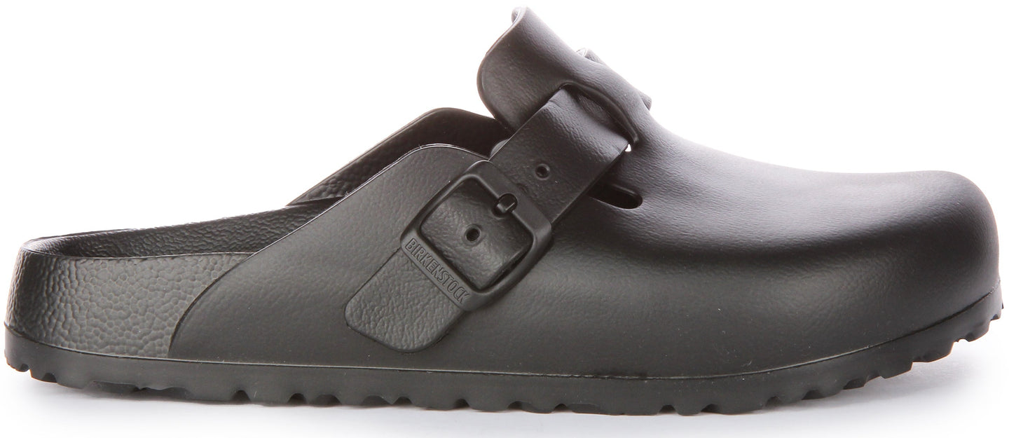 Birkenstock Boston-klompen | Zwart EVA - Essentials Edition voor dames