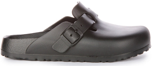 Birkenstock Boston-klompen | Zwart EVA - Essentials Edition voor dames