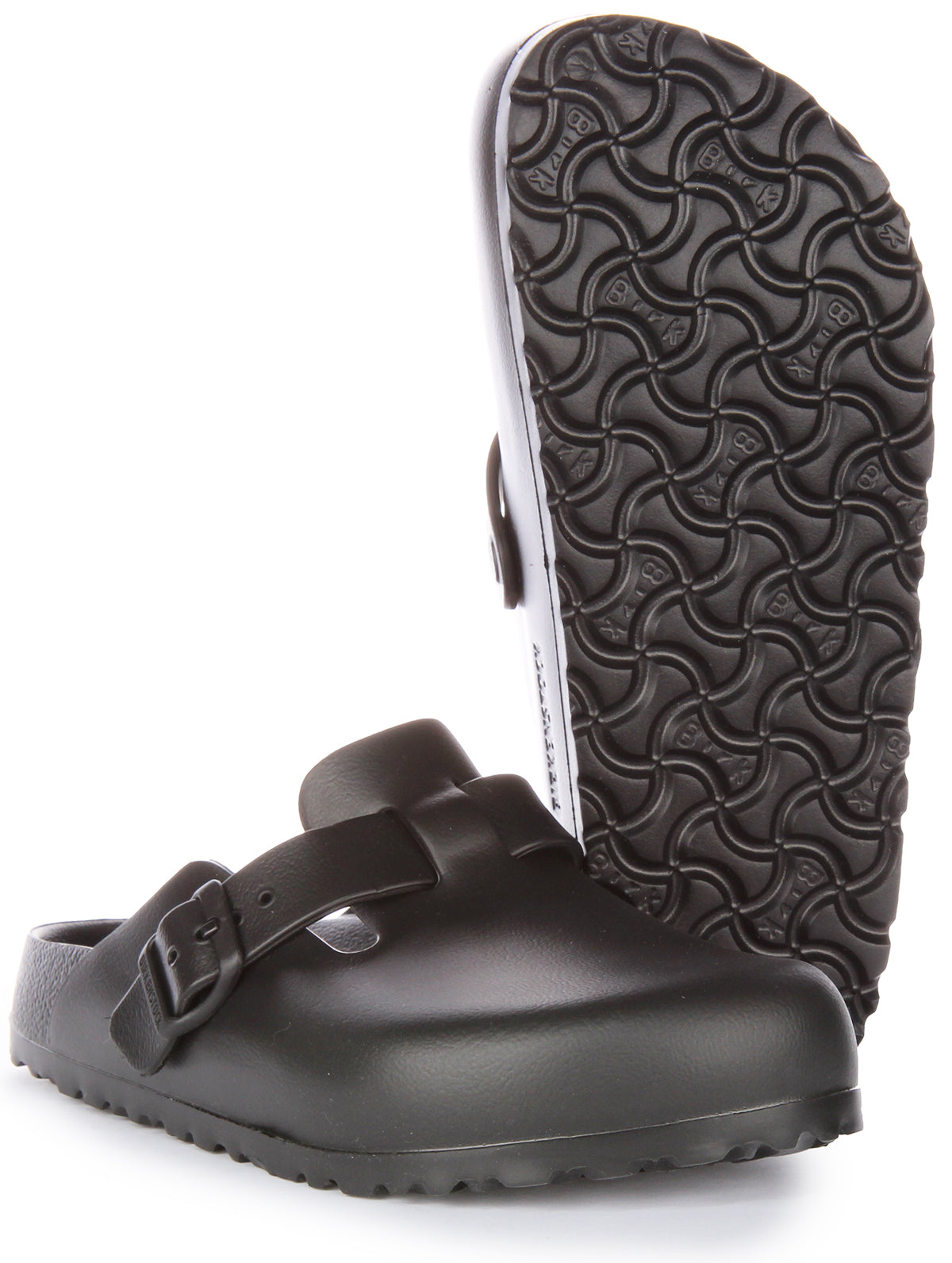 Birkenstock Boston-klompen | Zwart EVA - Essentials Edition voor dames