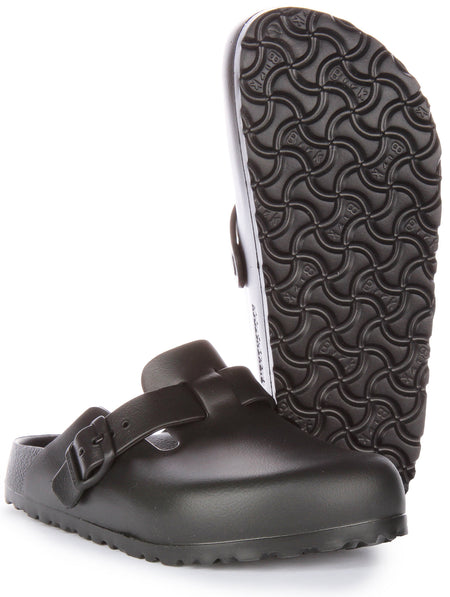 Sabots Birkenstock Boston | EVA noir – édition Essentials pour femme