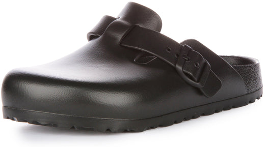 Birkenstock Boston-klompen | Zwart EVA - Essentials Edition voor dames