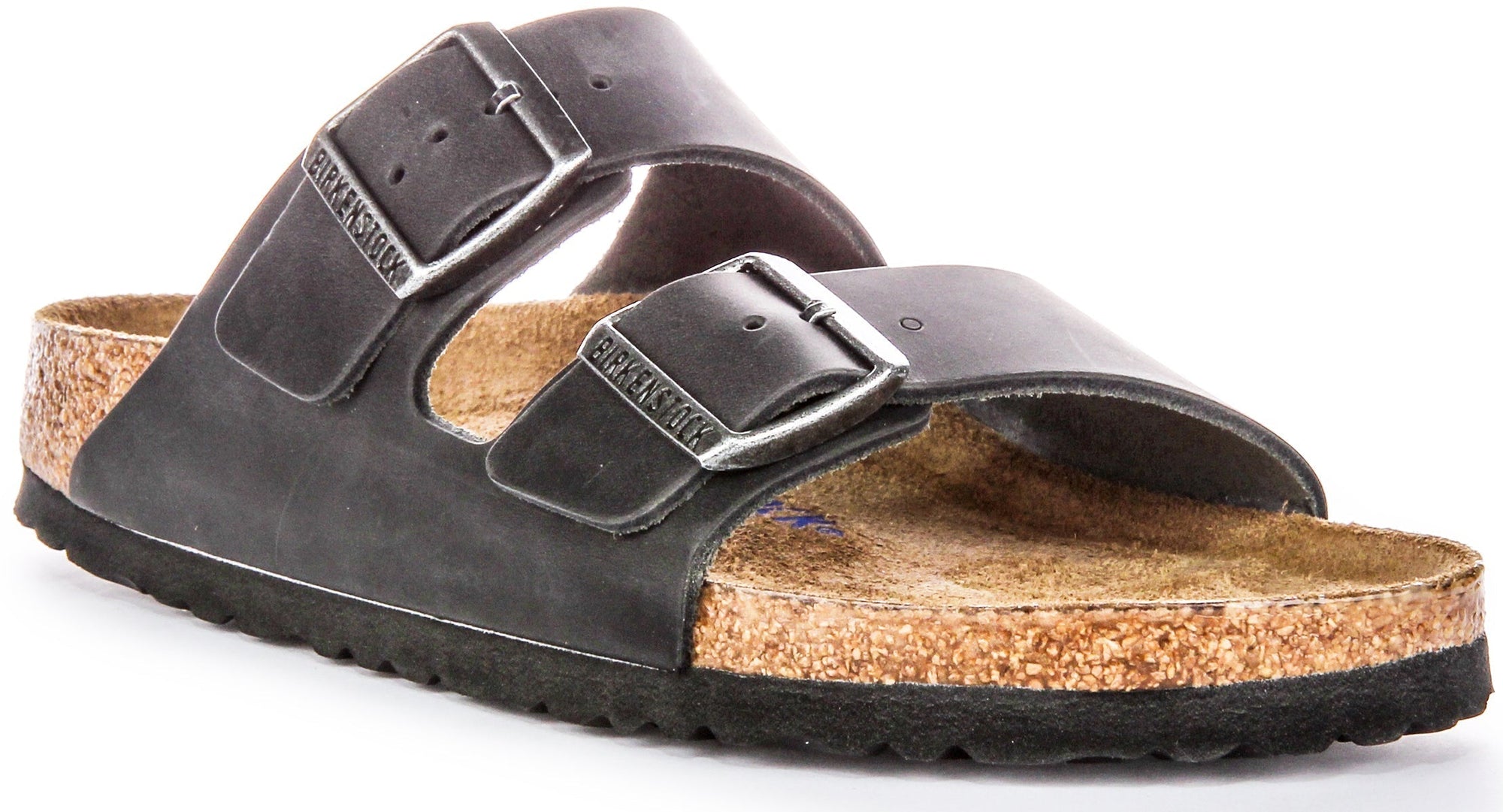 Sandali Birkenstock Arizona | Pelle autentica nera da donna