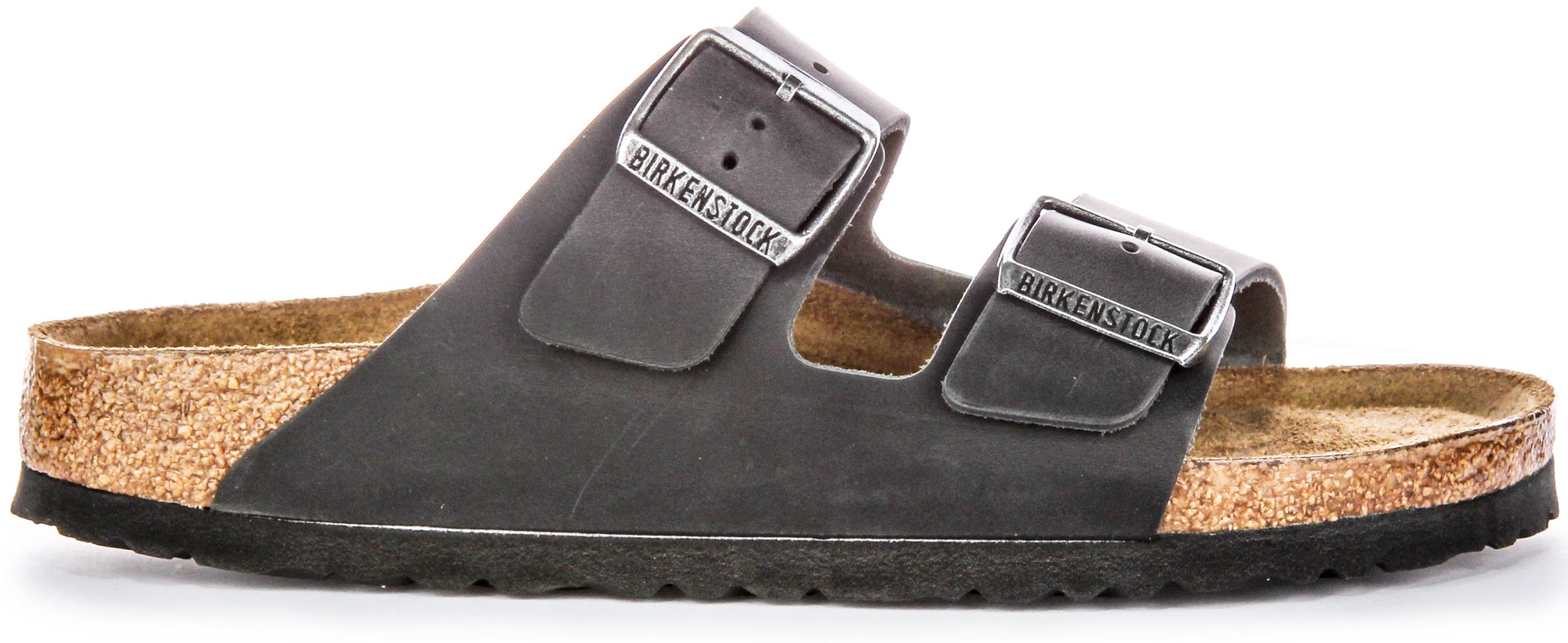 Sandali Birkenstock Arizona | Pelle autentica nera da donna