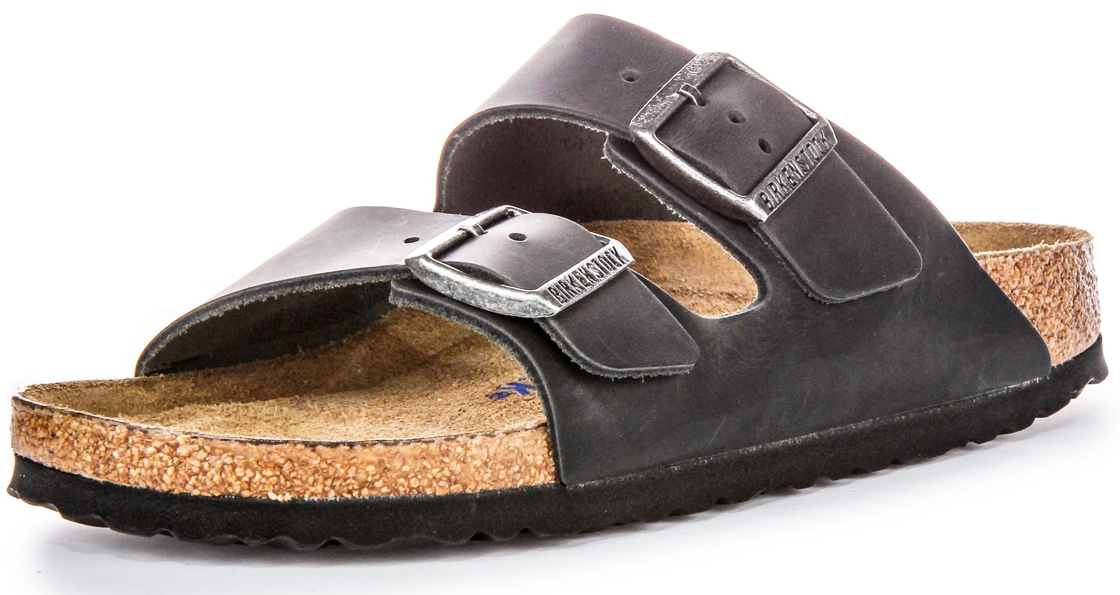 Sandali Birkenstock Arizona | Pelle autentica nera da donna
