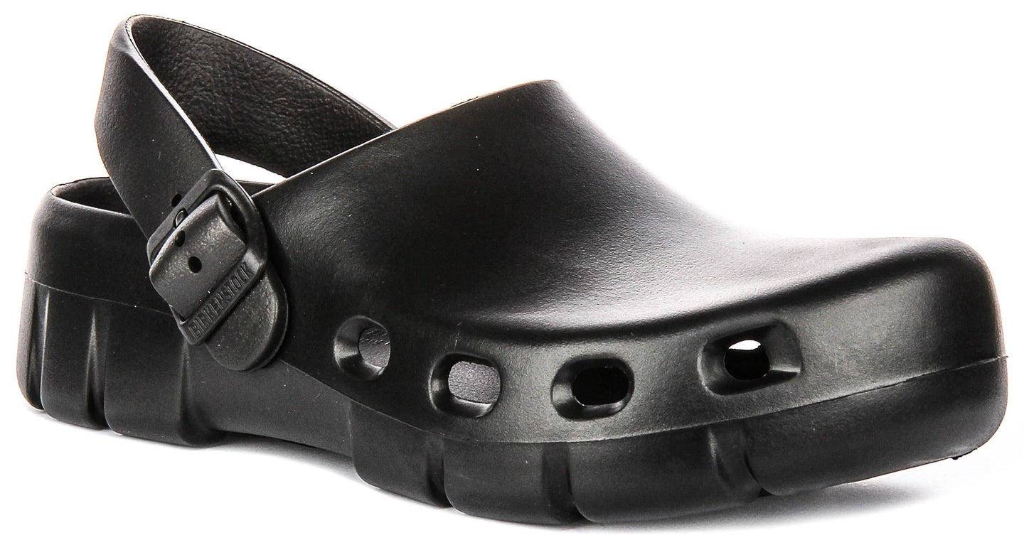 Birkenstock Birki Flow sabots | EVA noir pour femmes - coupe standard