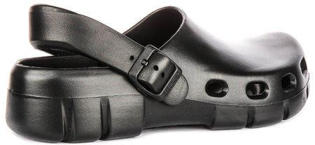 Birkenstock Birki Flow-klompen | zwarte EVA voor dames - normale pasvorm