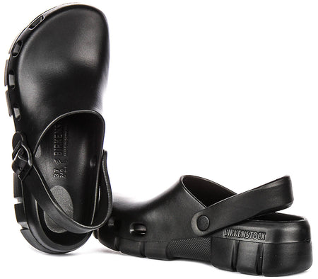 Birkenstock Birki Flow-klompen | zwarte EVA voor dames - normale pasvorm