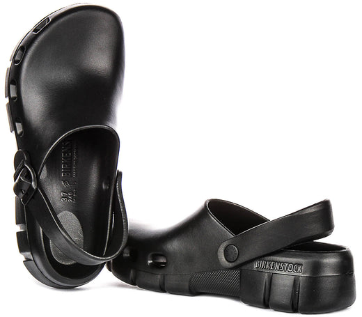 Birkenstock Birki Flow sabots | EVA noir pour femmes - coupe standard