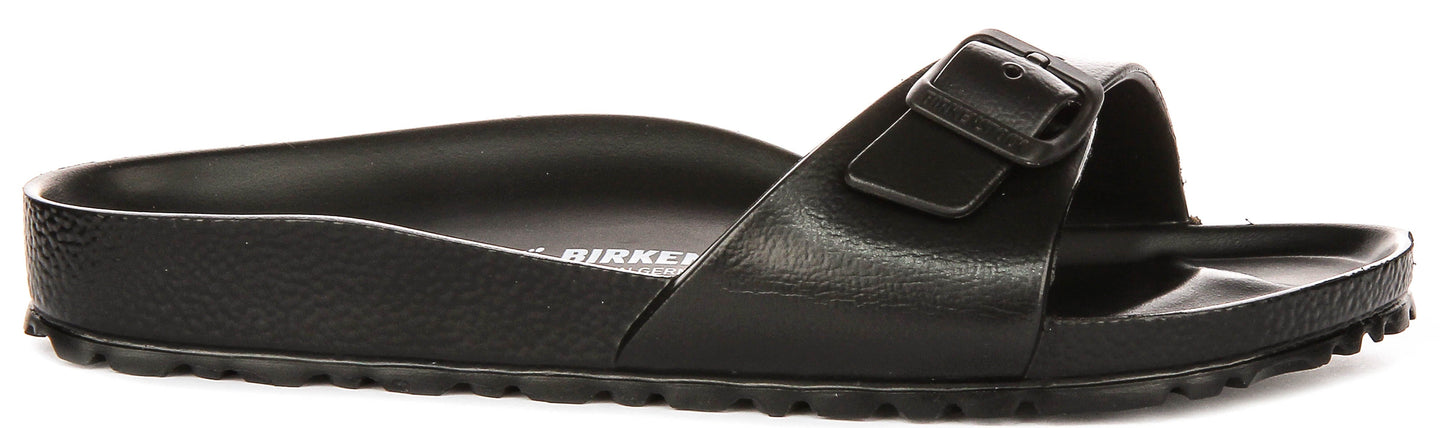 Birkenstock Madrid-sandalen | zwarte EVA voor dames - smalle pasvorm