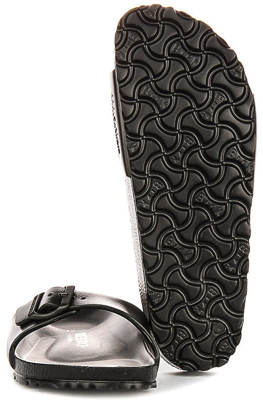 Birkenstock Madrid-sandalen | zwarte EVA voor dames - smalle pasvorm
