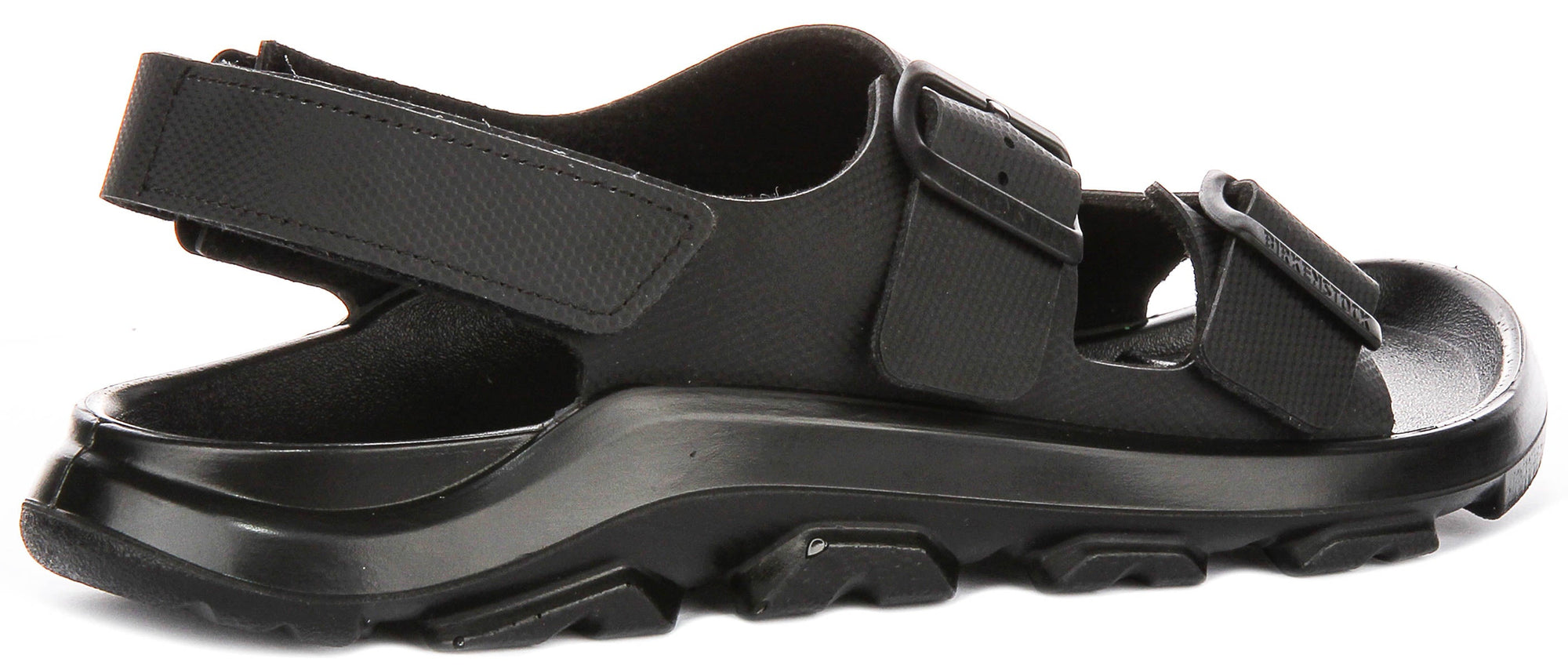 Birkenstock Mogami Terra chaussures de sport | cuir véritable noir pour hommes - coupe standard