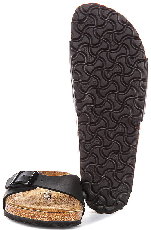 Sandali Birkenstock Madrid | Birko-Flor nero da donna - calzata stretta