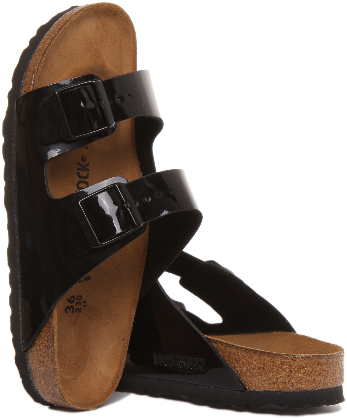 Birkenstock Arizona sandalen | zwart Birko-Flor voor dames