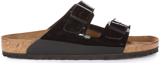Birkenstock Arizona sandales | Birko-Flor noir verni pour femmes