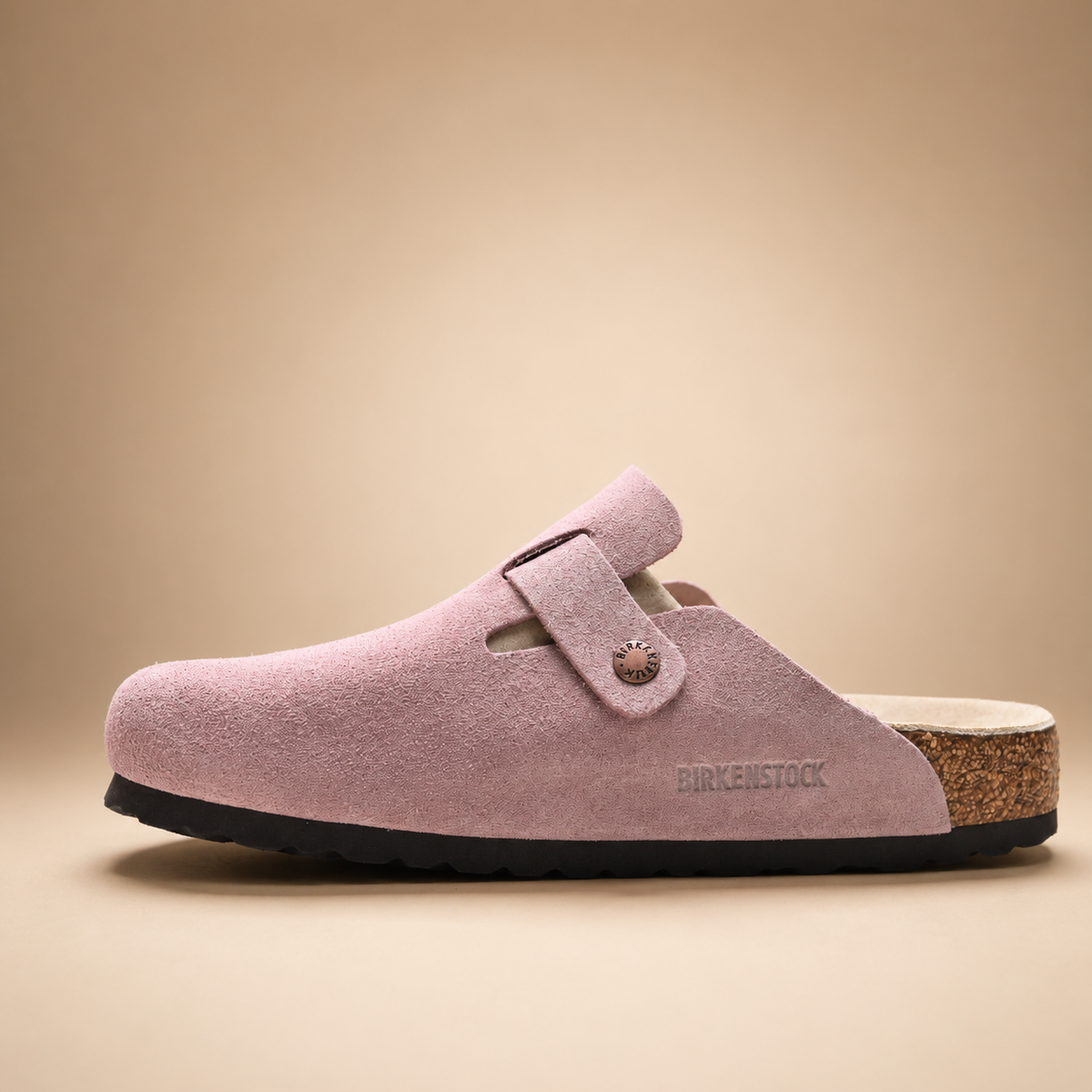 Sabots en daim Birkenstock Boston pour femmes